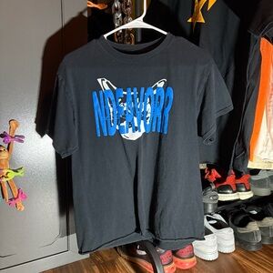 SUPREME X NDEAVORR Graphic Tee with Blue Print